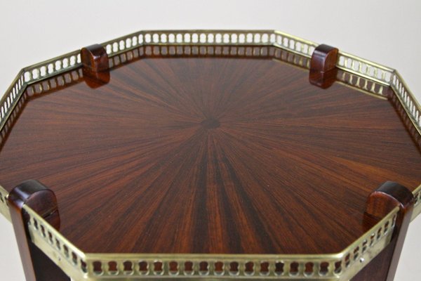 19th Century Napoleon III Mahogany Side Table, France, 1870s-TQA-1426037