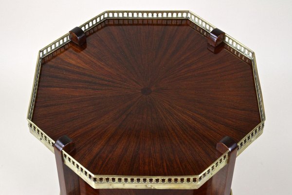 19th Century Napoleon III Mahogany Side Table, France, 1870s-TQA-1426037