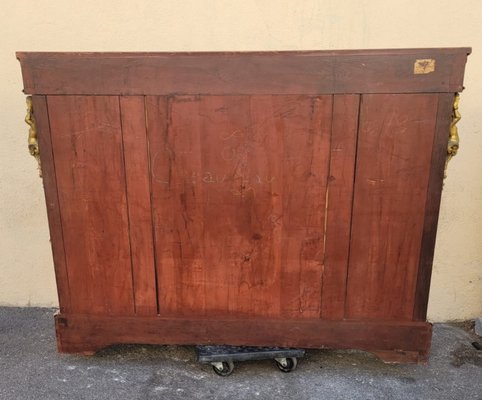 19th Century Napoleon III Marquetry and Bronze Sideboard-SYQ-1374072