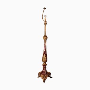 19th Century Napoleon III Museale Petroleum Floor Lamp, 1890s-FLW-1401782