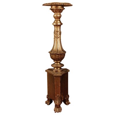 19th Century Napoleon III Style Three-Sided Paws Column-FLW-1401850