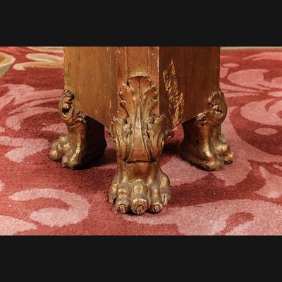 19th Century Napoleon III Style Three-Sided Paws Column-FLW-1401850