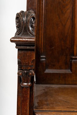 19th Century Neo-Gothic Walnut Armchair-WFS-1419035