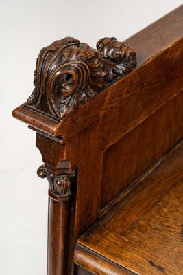 19th Century Neo-Gothic Walnut Armchair-WFS-1419035