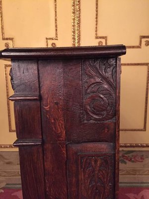 19th Century Neo Renaissance Cabinet in Oak, 1870s-FLW-1402122