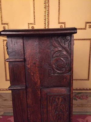 19th Century Neo Renaissance Cabinet in Oak, 1870s-FLW-1401877