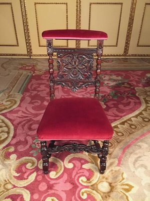 19th Century Neo Renaissance Pray Chair in Oak, 1870s-FLW-1401942