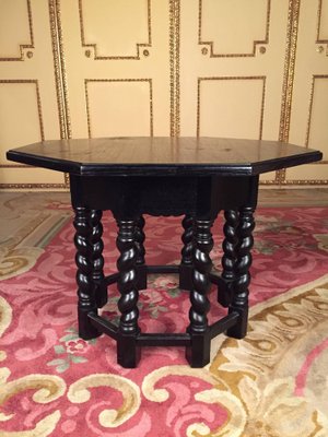 19th Century Neo Renaissance Salon Table in Oak, 1870s-FLW-1401785