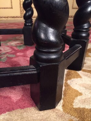 19th Century Neo Renaissance Salon Table in Oak, 1870s-FLW-1401785