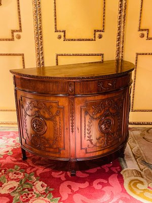 19th Century Neoclassical Semicircular Commode-FLW-1402049