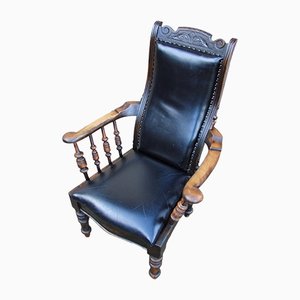 19th Century Oak Armchair-XHP-1241269