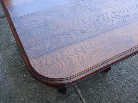 19th Century Oak Dining Table-XHP-1241265