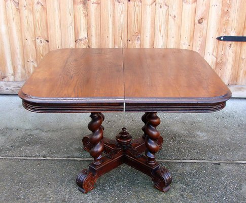 19th Century Oak Dining Table-XHP-1241265