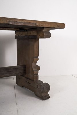 19th Century Oak Table-VLO-910821