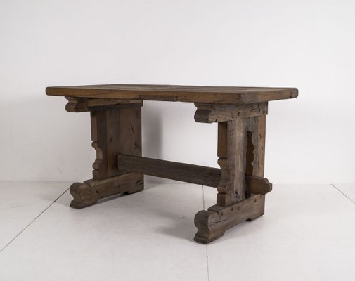 19th Century Oak Table-VLO-910821