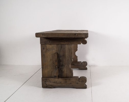 19th Century Oak Table-VLO-910821