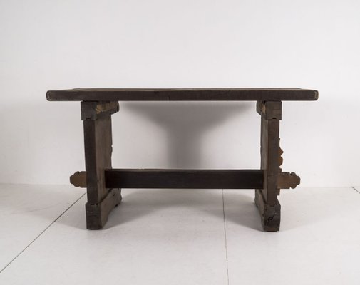 19th Century Oak Table-VLO-910821