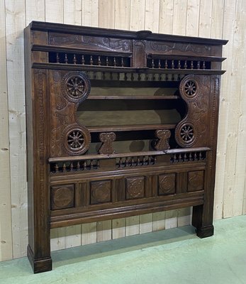 19th Century Oak Wall Unit-QYF-862180