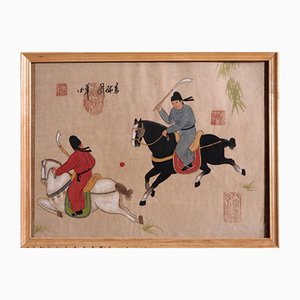 19th Century Oriental Watercolor-SA-780125