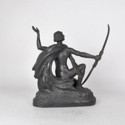 19th Century Orientalist Bronze Sculpture by Eugène L'Hoest-SYQ-701455