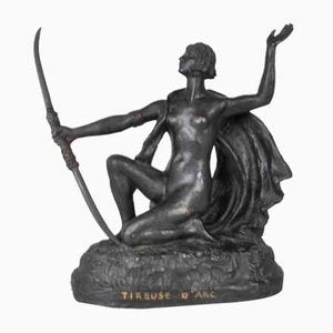 19th Century Orientalist Bronze Sculpture by Eugène L'Hoest-SYQ-701455