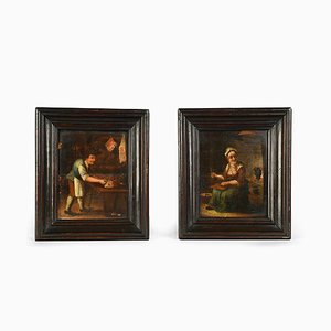 19th Century Paintings, Set of 2-NQ-736458