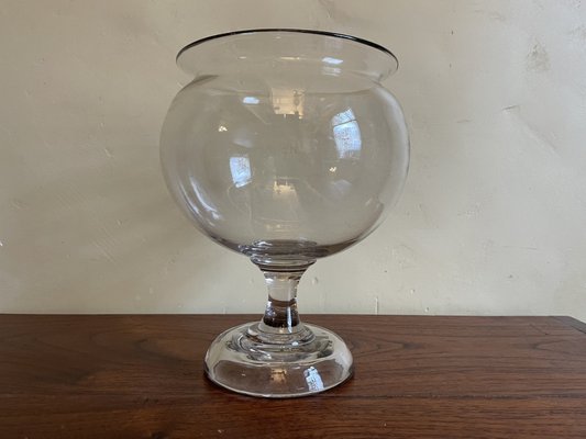 19th Century Pharmacy Glass Bowl-OFB-1822119