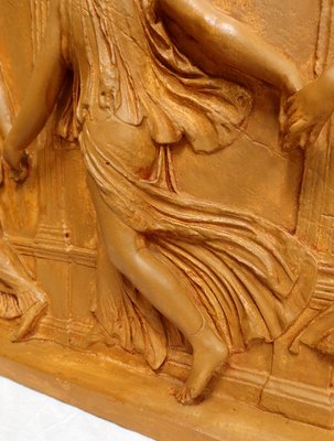 19th Century Plaster High-Relief Sculpture Borghese Dancers-RVK-1723821