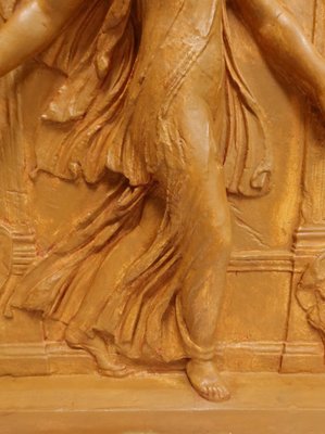 19th Century Plaster High-Relief Sculpture Borghese Dancers-RVK-1723821