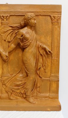 19th Century Plaster High-Relief Sculpture Borghese Dancers-RVK-1723821