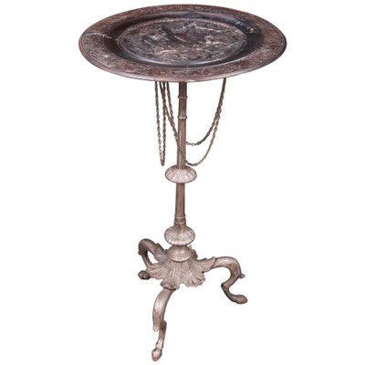 19th Century Pompey Metal Paw Shaped Feet Side Table-FLW-1402351