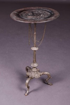 19th Century Pompey Metal Paw Shaped Feet Side Table-FLW-1402351