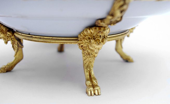 19th Century Porcelain and Gilt Bronze Centerpiece-CEJ-488387