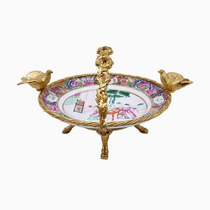 19th Century Porcelain and Gilt Bronze Centerpiece-CEJ-488387