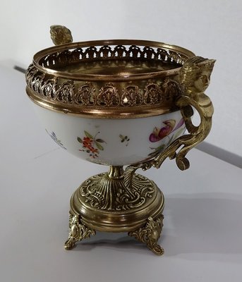 19th Century Porcelain Bronze Cup-RVK-1220209