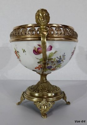 19th Century Porcelain Bronze Cup-RVK-1220209