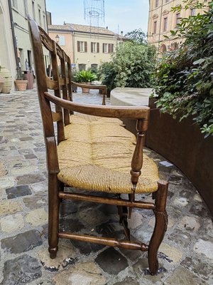 19th Century Provencal 3-Seater Sofa in Walnut-ZFY-1789324