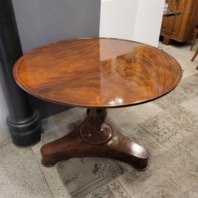 19th Century Regency Mahogany Palm Gueridón Table, England-NUC-2042857