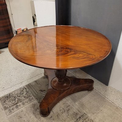 19th Century Regency Mahogany Palm Gueridón Table, England-NUC-2042857