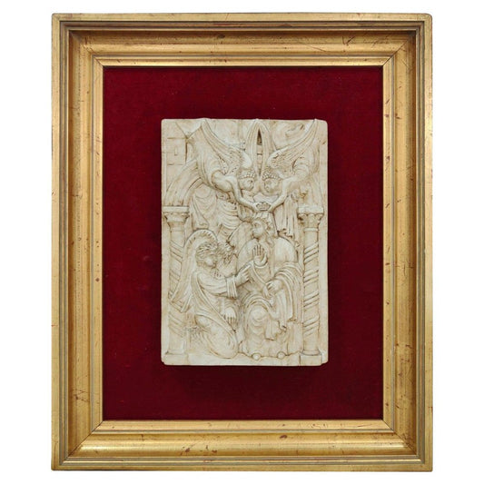 19th Century Renaissance Marble Relief