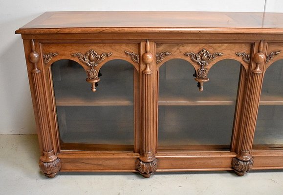 19th Century Renaissance Style Walnut Sideboard-RVK-729823