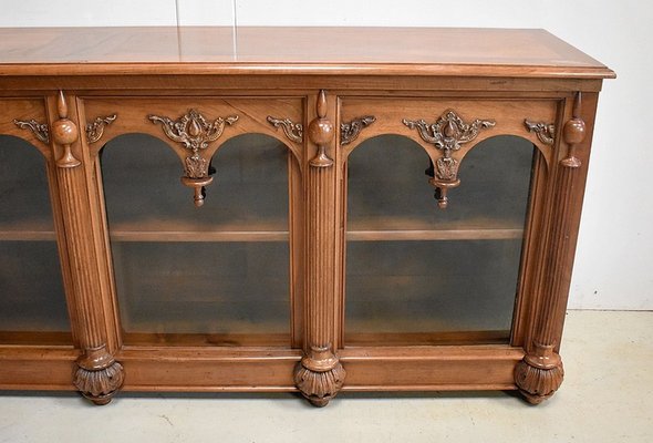 19th Century Renaissance Style Walnut Sideboard-RVK-729823