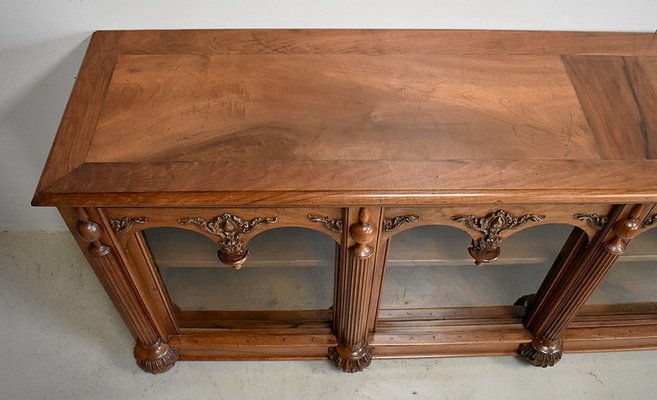 19th Century Renaissance Style Walnut Sideboard-RVK-729823