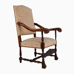 19th Century Renaissance Throne Armchair, 1850s-YSY-1797508