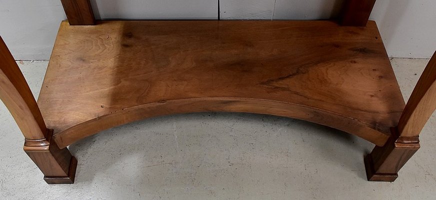 19th Century Restoration Period Walnut Console Table-RVK-746551