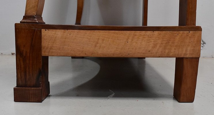 19th Century Restoration Period Walnut Console Table-RVK-746551