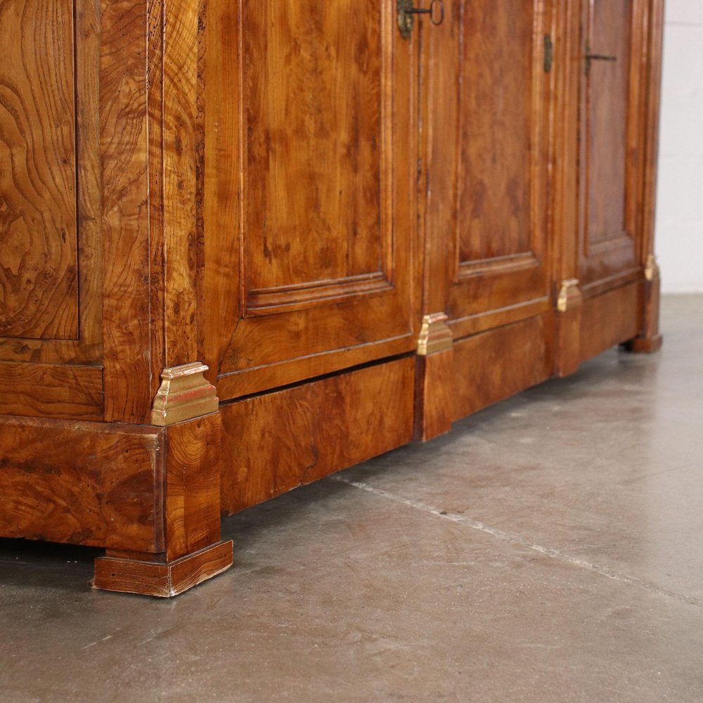 19th Century Restoration Sideboard in Elm, France