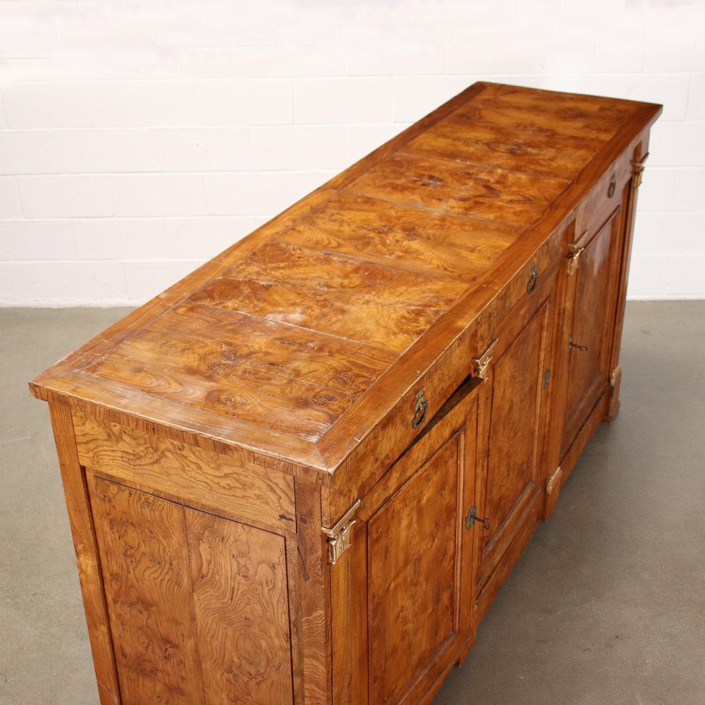 19th Century Restoration Sideboard in Elm, France