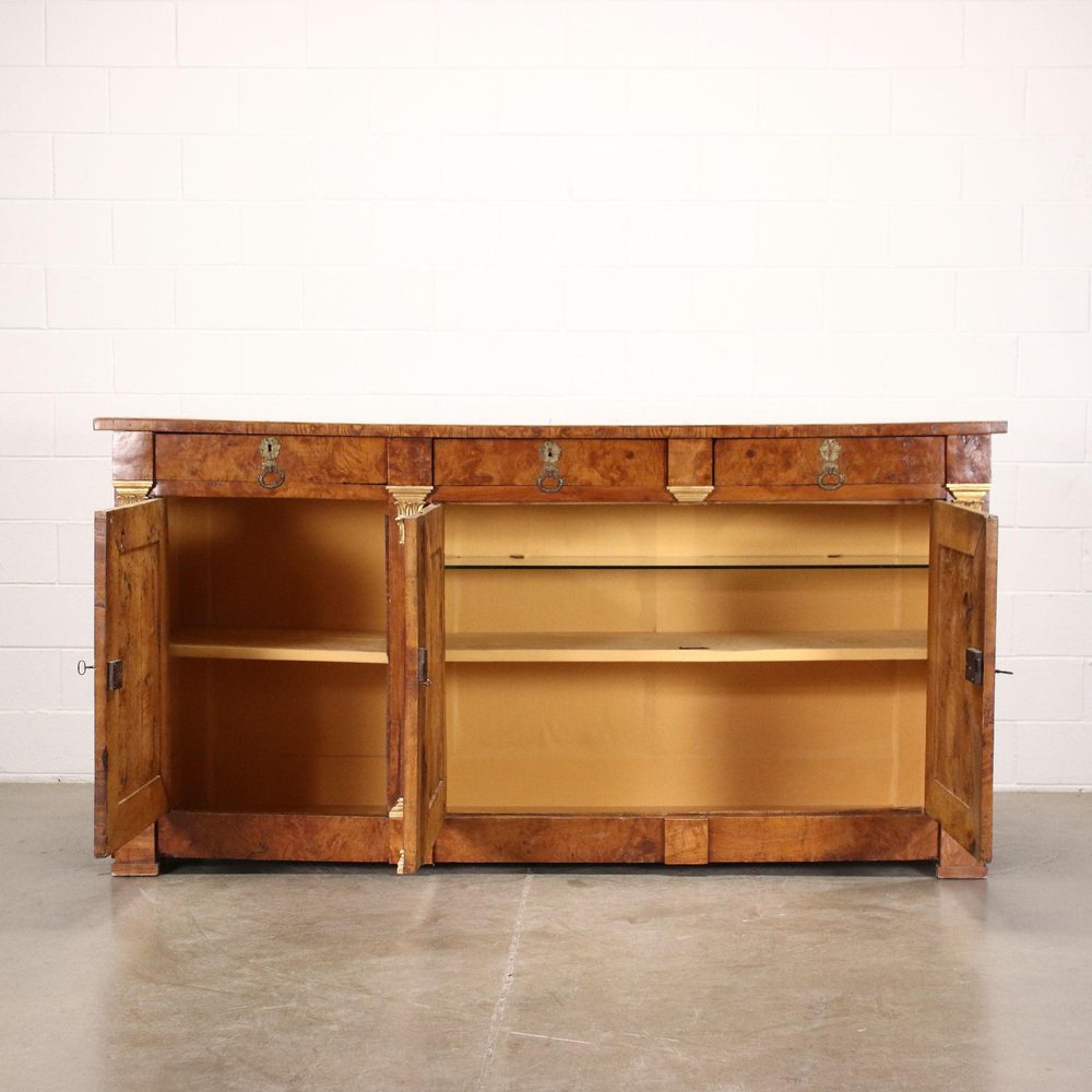 19th Century Restoration Sideboard in Elm, France