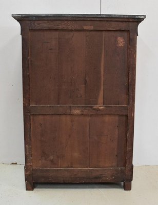 19th Century Retour d’Égypte Mahogany Burl Veneer Secretaire-RVK-712844